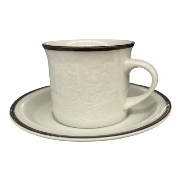 Royal Doulton Lambeth Stoneware Ting England Cup & Saucer 2 sets L.S. 1012 - Picture 2 of 10